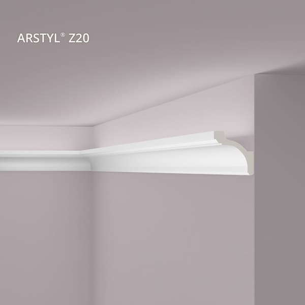 Taklist NMC ARSTYL Z20-box 1 låda innehåller 20 lister 40 m