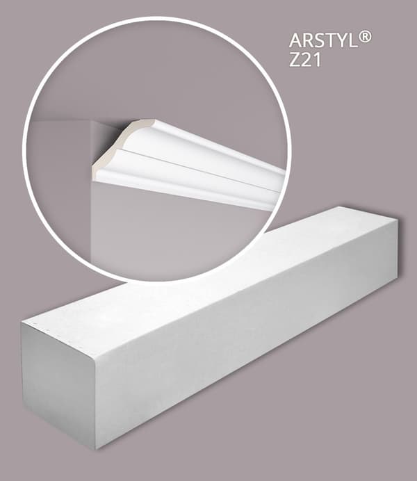 Taklist NMC ARSTYL Z21-box 1 låda innehåller 20 lister 40 m