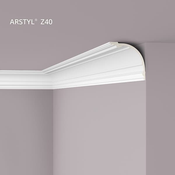 Taklist NMC ARSTYL Z40-box 1 låda innehåller 7 lister 14 m