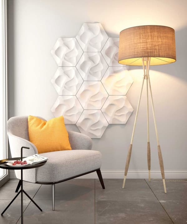 3d vægpanel NMC ARSTYL CORAL-box 1 kasse med 6 paneler