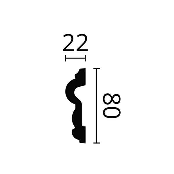 Vägglist NMC ARSTYL Z30 stil modern