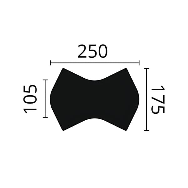 3D-väggpanel NMC ARSTYL WING stil modern