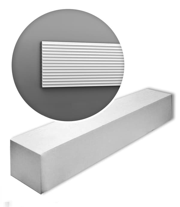 3D-väggpanel Orac Decor MODERN WX205-2600-box 1 låda innehåller 7 paneler 18,2 m