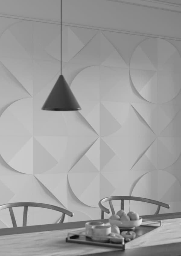 3d seinäpaneeli NMC ARSTYL CURVE tyyli moderni