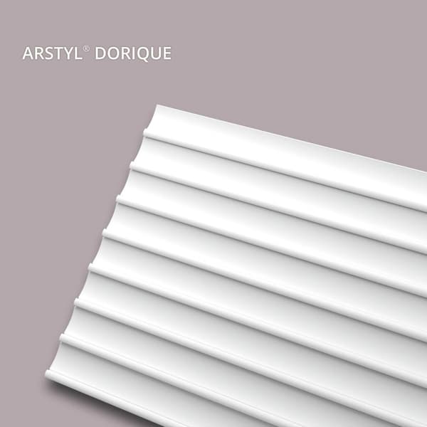 3D Seinäpaneelit NMC ARSTYL DORIQUE-box 1 laatikko kanssa 6 listat 12 m