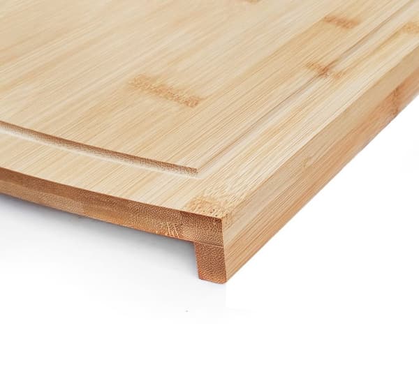BAMBUSPLADE 58x38cm DOBBELTSIDE MED KANT KINGHOFF KH-1685