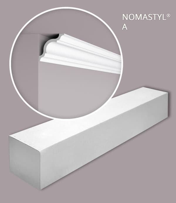 Stuklister NMC NOMASTYL A-box-10 1 kasse med 10 lister 20 m