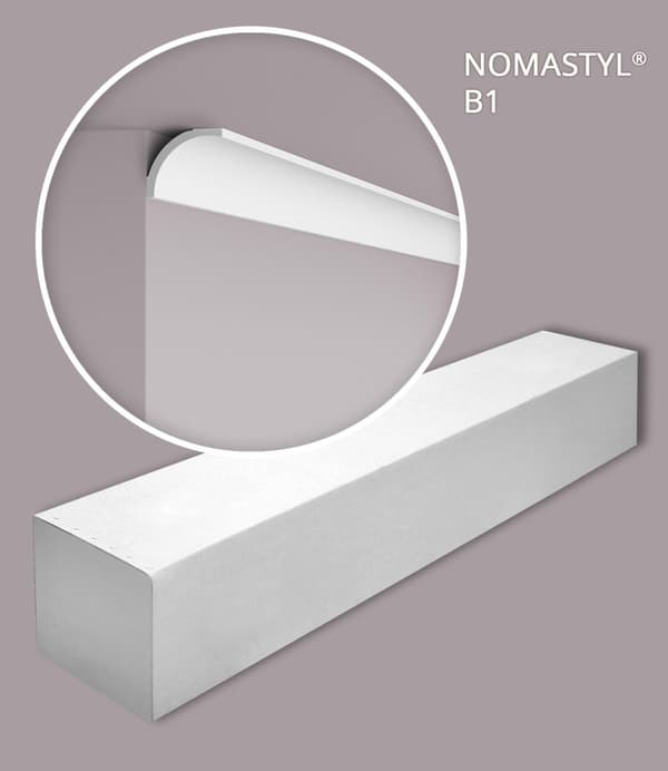 Taklist NMC NOMASTYL B1-box-10 1 låda innehåller 10 lister 20 m