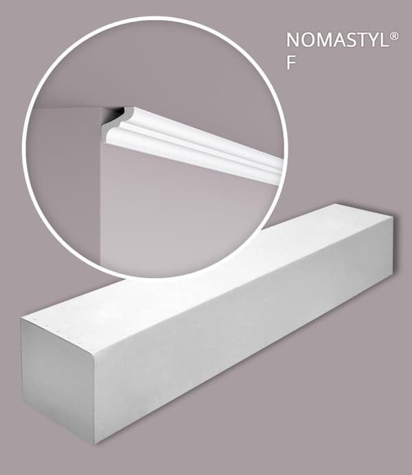 Stuklister NMC NOMASTYL F-box-10 1 kasse med 10 lister 20 m