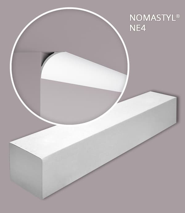 Kattolista NMC NOMASTYL NE4 PURE-box-10 1 laatikko kanssa 10 listat 20 m