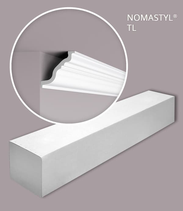 Taklist NMC NOMASTYL TL-box-10 1 låda innehåller 10 lister 20 m