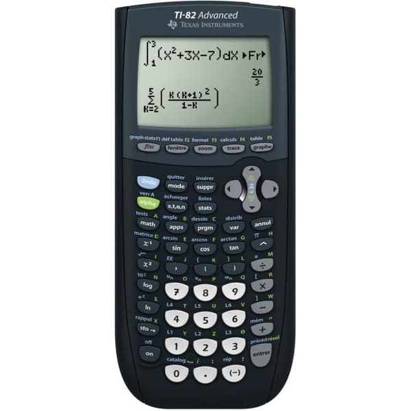 TEXAS INSTRUMENTS - Kalkylator - TI-82 Avancerad vetenskaplig kalkylator