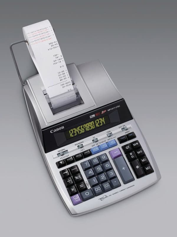 Canon MP1211-LTSC miniräknare Skrivbord Utskrift Silver