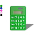 Miniatyrbild 1 av 3: Kalkylator - Svart - Fällbar - Solenergi - Gummi - Ficka