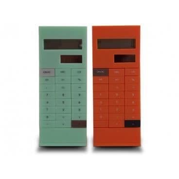 Fickräknare - Ej specificerad - Grön - Solenergi - 80x50x20 mm - 2 i 1