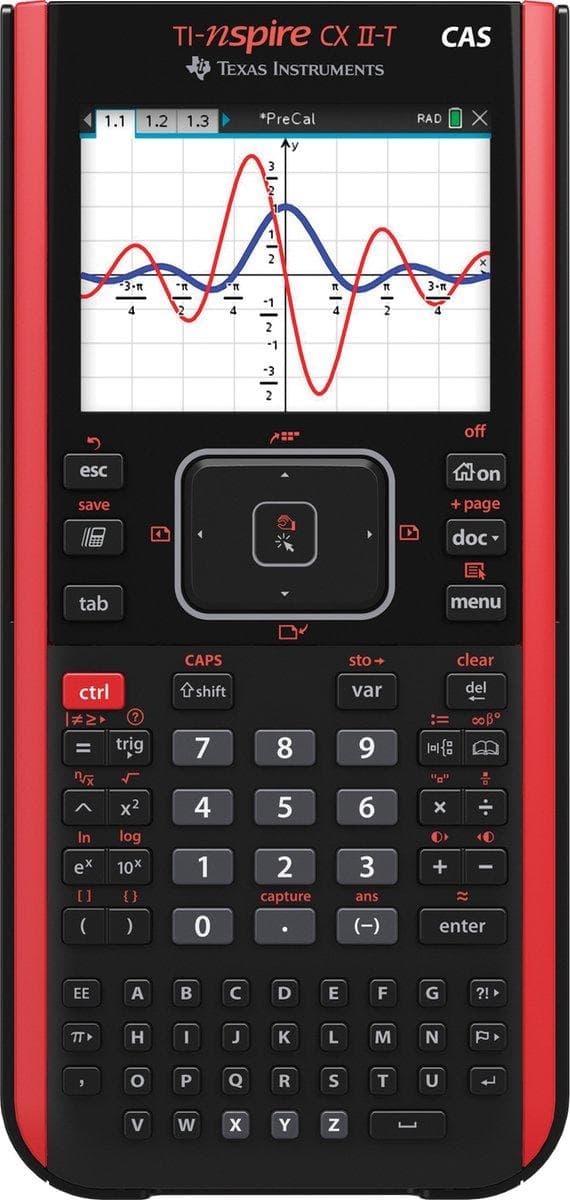 Texas Instruments TI-Nspire™ CX II-T CAS - Grafregner