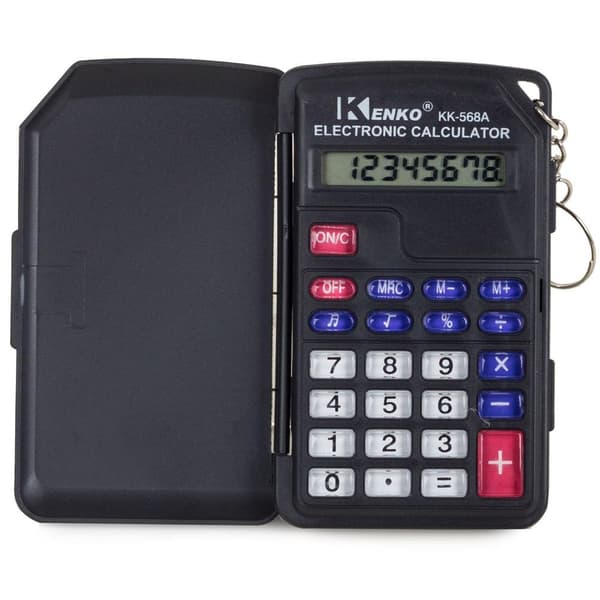 Liten Miniräknare / Kalkylator - Kenko KK-568A
