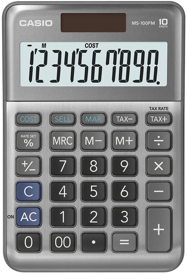 Bordsräknare CASIO MS-100FM