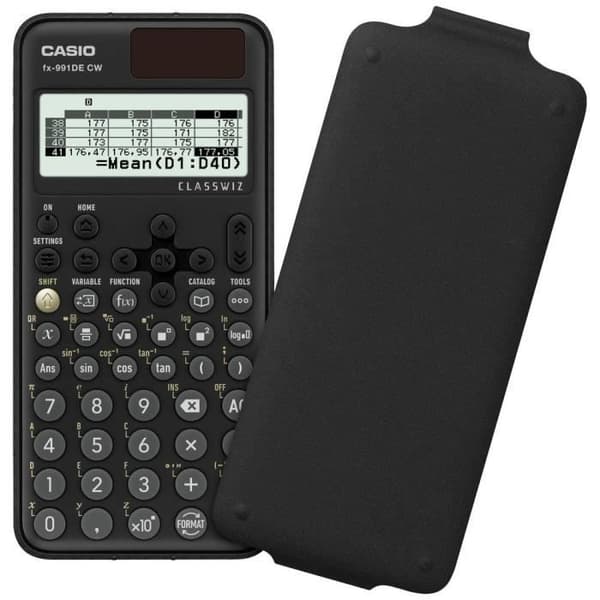 Casio FX-991DE CW Teknisk och vetenskaplig kalkylator svart Display: 10 batteridriven, solenergi (B x H x D) 77 x 10,7 x 162