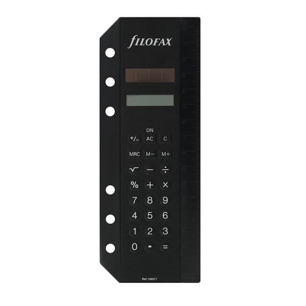 Filofax 134011 Organizer Calculator Svart: Kontorsprodukter