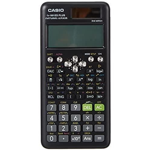 Casio FX-991ES Plus 2 vetenskaplig miniräknare med 417 funktioner och display, naturlig