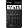 Miniatyrbild 1 av 2: Casio SL-1000SC-BK Fickräknare svart Display: 10 solar, batteridriven (B x H x D) 71 x 9 x 120 mm