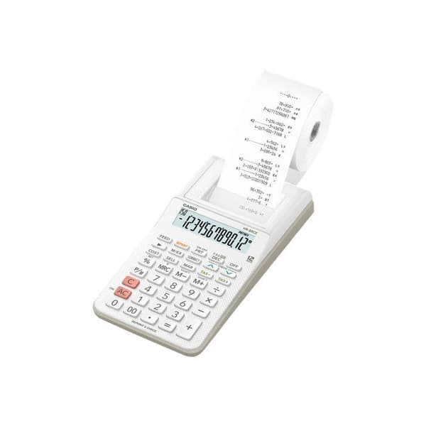 Skrivarräknare - CASIO - HR8 RCE - Bärbar - LCD-skärm - Batteridriven