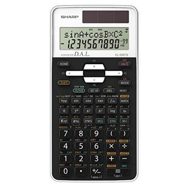 Scientific Calculator 470 Funktioner Vit El506xbh Svart, Vit