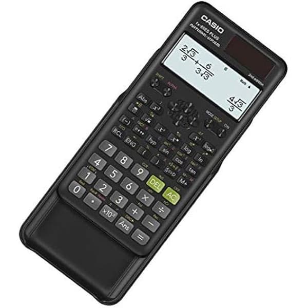 Casio FX-85ES PLUS-2 vetenskaplig kalkylator - Naturlig display - 252 funktioner - Svart