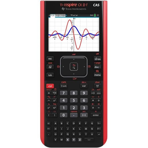 Texas Instruments TI-NSPIRE CX IIT CAS-kalkylator Svart