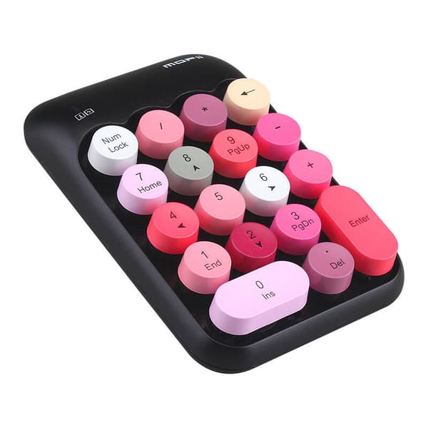 MOFII trådløst numerisk tastatur X910 Sort+Rød