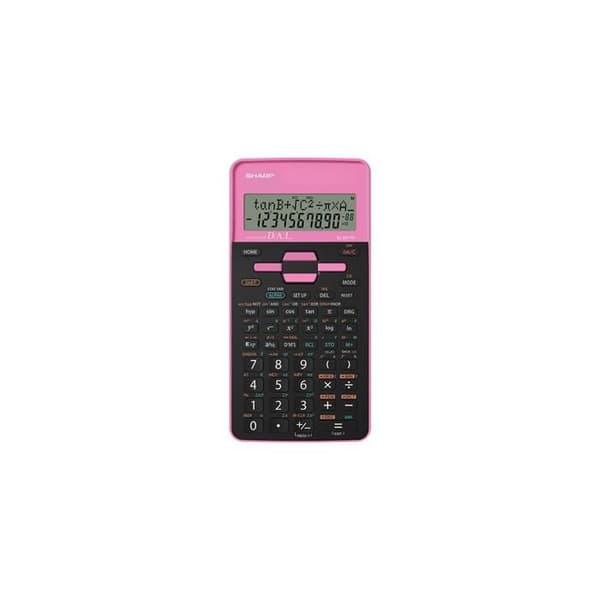 Vetenskaplig miniräknare Sharp SH-EL531THBPK Flerfärgad Svart, Rosa