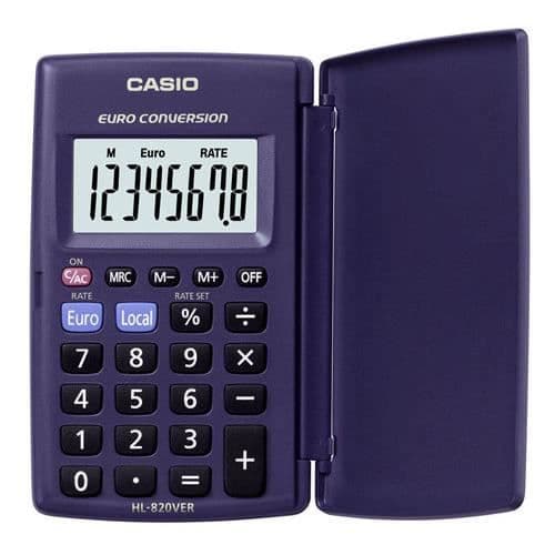Casio HL 820 VER Indigokalkylator