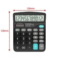 Miniatyrbild 4 av 4: Finansiell kalkylator - TD® - Solar - Stor skärm - ABS - 12-siffrig display