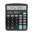 Miniatyrbild 1 av 4: Finansiell kalkylator - TD® - Solar - Stor skärm - ABS - 12-siffrig display
