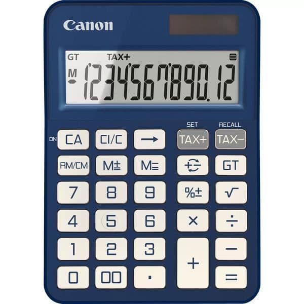 KALKYLATOR CANON KS-125KB-BL BLÅ 12SIFROR Blå