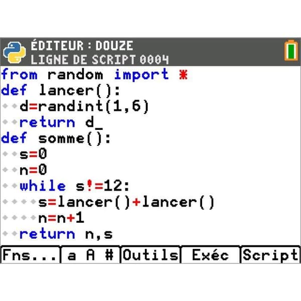 Texas Instruments TI-82 Ad Edition PYTHON-kalkylator - Svart