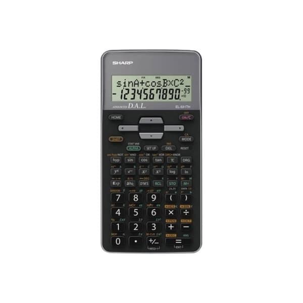 Vetenskaplig kalkylator - Sharp - EL-531TH - 10 siffror - 2-raders display - Batteri