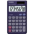 Miniatyrbild 1 av 2: Casio SL-300VER Fickräknare blå Display: 8 solceller, batteridriven (B x H x D) 70 x 7,5 x 118,5 mm