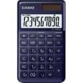 Miniatyrbild 1 av 2: Casio SL-1000SC-NY Fickräknare marin Display: 10 solenergi, batteridriven (B x H x D) 71 x 9 x 120 mm