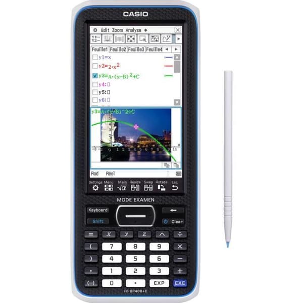 CASIO FX-CP 400 grafräknare Svart