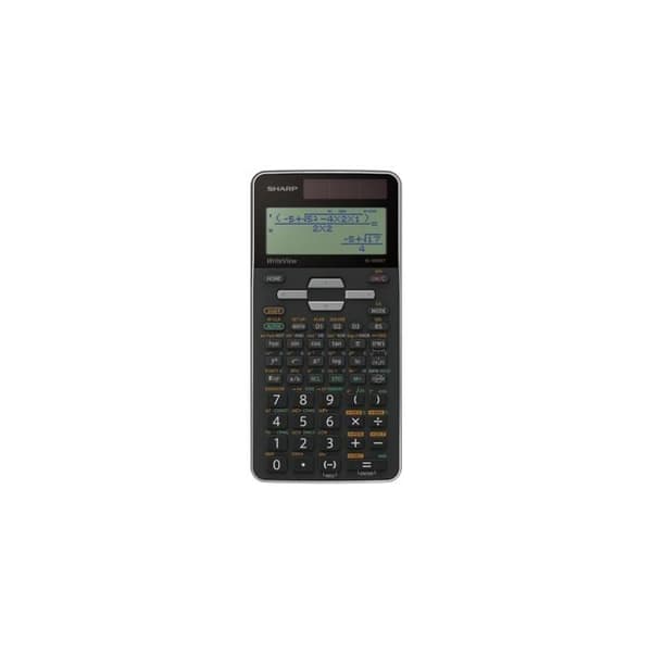Skolkalkylator - SHARP - EL-W506T-GY - LCD-skärm - Svart - Vetenskaplig