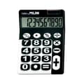 Miniatyrbild 1 av 2: Elektronisk kalkylator - Milano - 150610KBL - 10 siffror - Stora nycklar - Svart