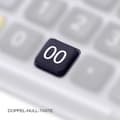 Miniatyrbild 3 av 3: Skrivbordskalkylator - Casio - DF-120EM - Solenergi - Skärm 12 - Blå färg