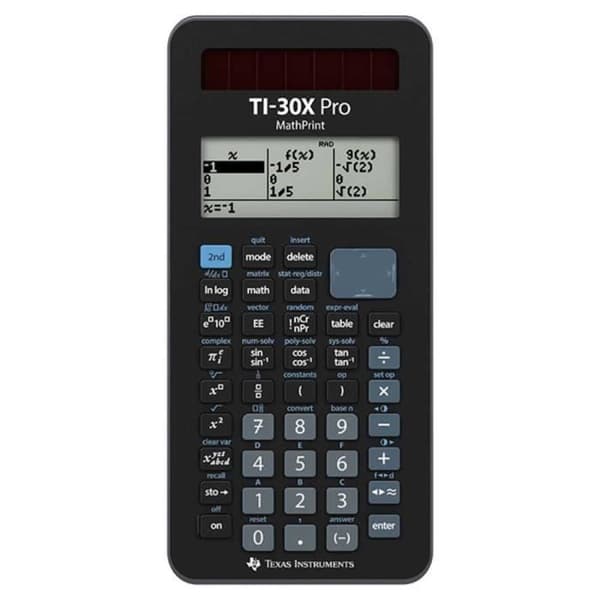 Texas Instruments TI 30X Pro MathPrint [videospel]