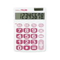 Miniatyrbild 2 av 2: Skrivbordskalkylator - Märke - Modell - 8 siffror - Rosa