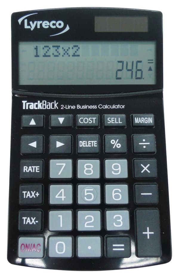 Bordsräknare LYRECO KT-351TL 12 siffror