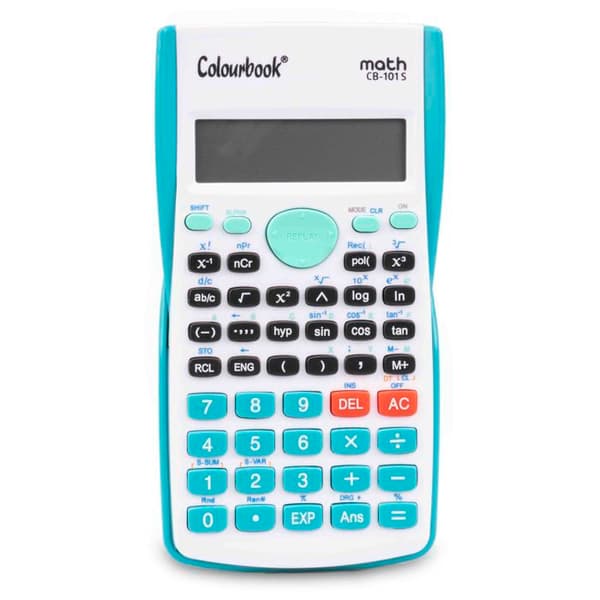 Calculatrice Colourbook - COL22101 - Vetenskaplig Miniräknare Math CB-101 S