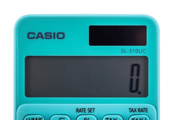 Casio lommeregner SL-310UC-GN grøn