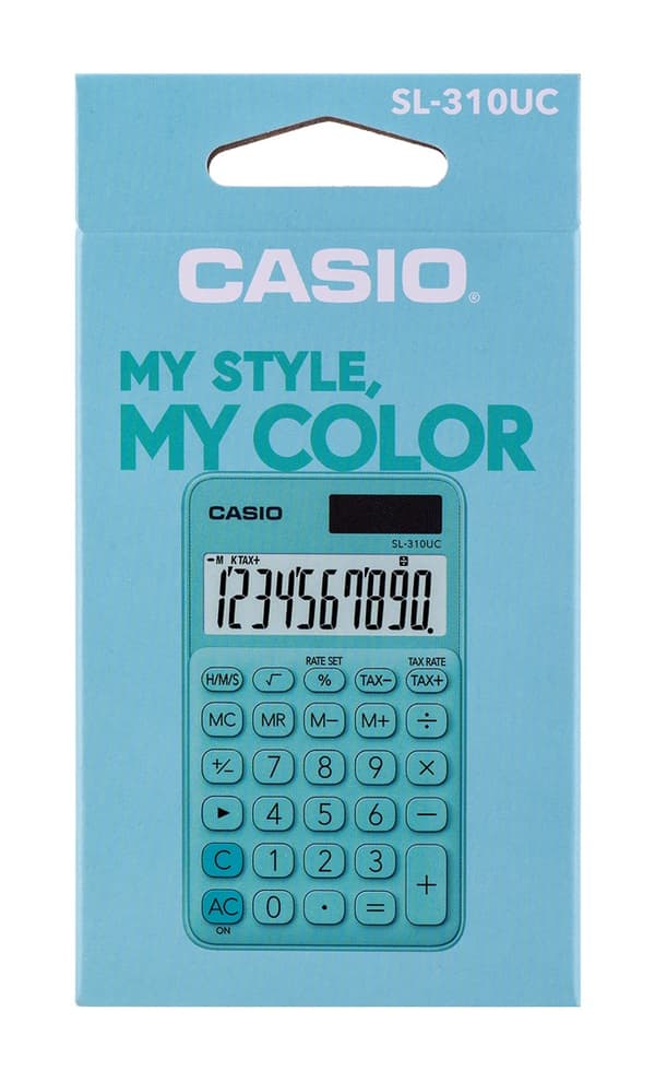 Casio lommeregner SL-310UC-GN grøn